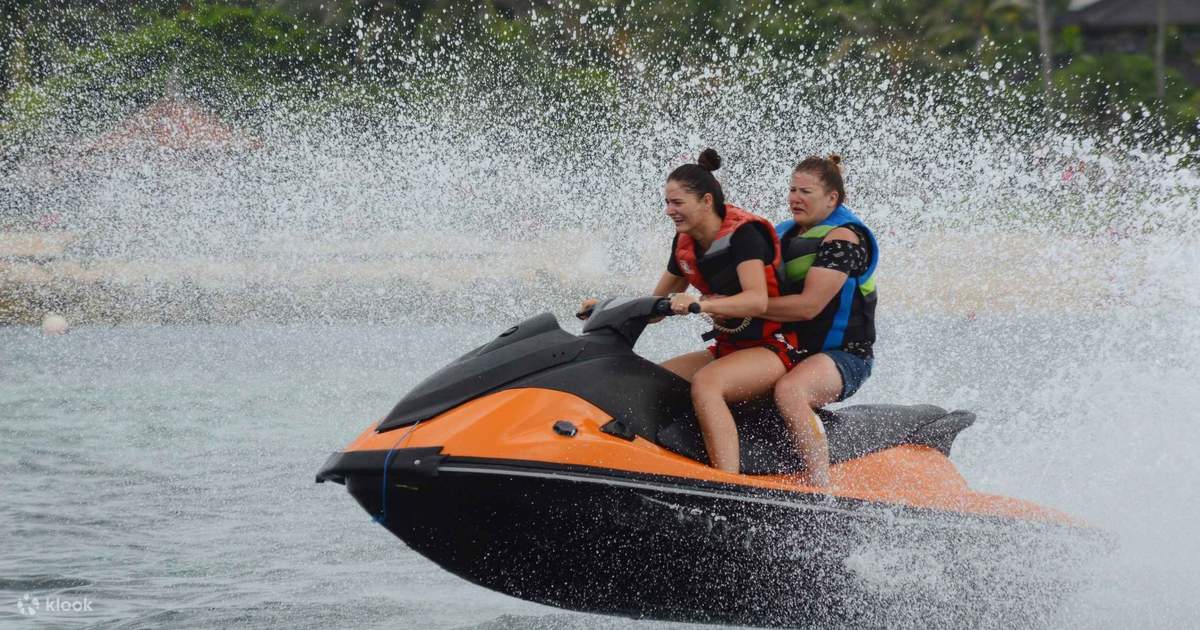 Jet Ski And Banana Boat Watersport with Hot Spring at Kintamani Bali